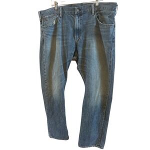 Polo Assn Men's Authentic Dungaree Denim Jeans 40 X 32 Authentic Leather Tag Y2K